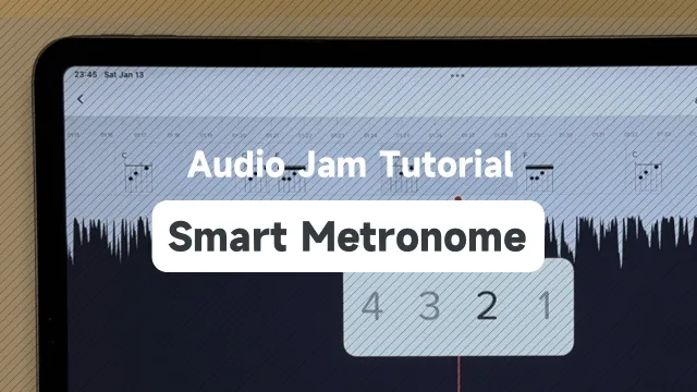 Smart metronome & count-in cover